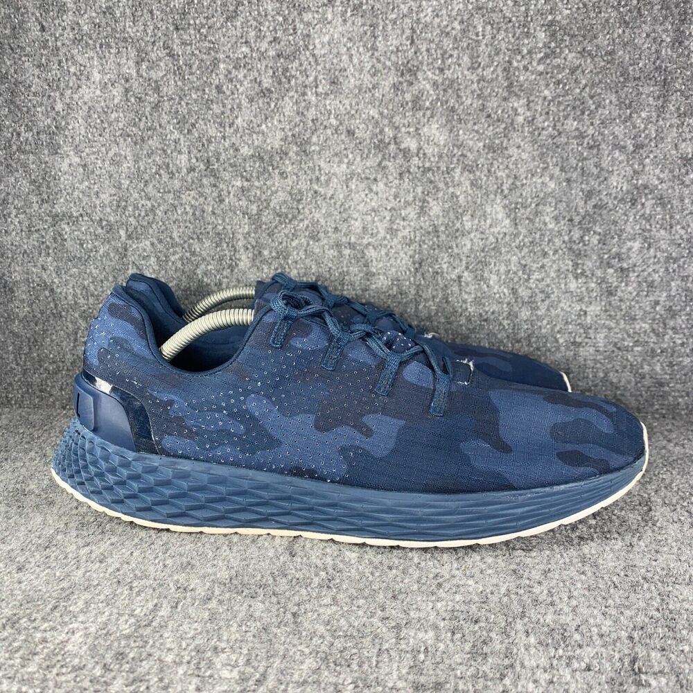 Nobull Allday Ripstop Camo Mens 11.5 Shoes Blue Crossfit Training Running Runner